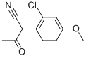2-(2-CHLORO-4-METHOXYPHENYL)-3-OXOBUTYRONITRILE