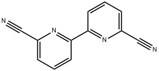 6,6'-二氰基-2,2'-联吡啶,4411-83-0,结构式