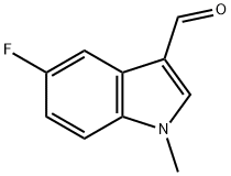 5-氟-1-甲基-1H-吲哚-3-甲醛, 441715-30-6, 结构式