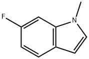 1H-Indole,6-fluoro-1-methyl-(9CI) Struktur