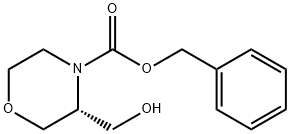 3(R)-HYDROXYMETHYL-4-BENZYLMORPHOLINE Struktur
