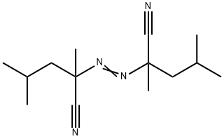 2,2'-アゾビス(2,4-ジメチルバレロニトリル) 化学構造式