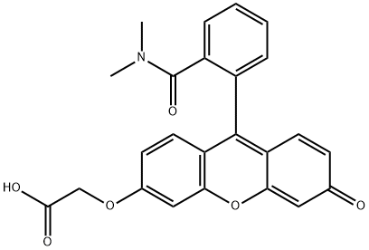 O''-(CARBOXYMETHYL)FLUORESCEINAMIDE,442151-50-0,结构式