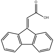 9-亚芴基乙酸,4425-73-4,结构式