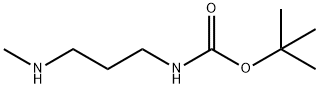 tert-Butyl 3-(methylamino)propylcarbamate Struktur