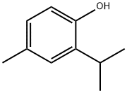 4-甲基-2-(1-甲乙基)苯酚,4427-56-9,结构式