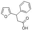 3-FURAN-2-YL-3-PHENYL-PROPIONIC ACID Structure