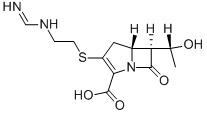 p-Nitrobenzyl (5R,6S)-2-(diphenylphosphoryloxy)-6-((1R)-1-hydroxyethyl)carbapen-2-em-3-carboxylate Structure
