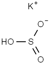 焦亚硫酸钾 结构式