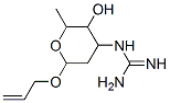 1-(6-(ALLYLOXY)-3-HYDROXY-2-METHYLTETRAHYDRO-2H-PYRAN-4-YL)GUANIDINE Struktur