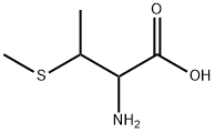 DL-异白氨酸 结构式