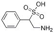 2-aMino-1-phenylethanesulfonic acid Structure