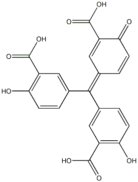 金精三羧酸, 4431-00-9, 结构式