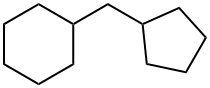 (Cyclopentylmethyl)cyclohexane Structure