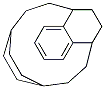 (5,14:8,11)-Diethanobenzocyclododecane,6,7,12,13-tetrahydro- Structure