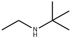 N-tert-ブチルエチルアミン 化学構造式