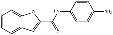 2-Benzofurancarboxamide,N-(4-aminophenyl)-(9CI) Structure