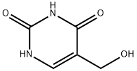 5-(ヒドロキシメチル)ウラシル 化学構造式