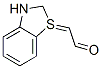 Acetaldehyde, 2(3H)-benzothiazolylidene- (9CI),4433-54-9,结构式
