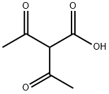 BUTANOIC ACID, 2-ACETYL-3-OXO- Structure