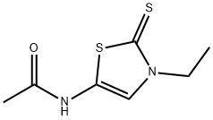 Acetamide, N-(3-ethyl-2,3-dihydro-2-thioxo-5-thiazolyl)- (9CI) Struktur