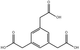 均苯三乙酸,4435-67-0,结构式