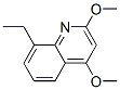 퀴놀린,8-에틸-2,4-디메톡시-(9CI)