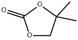 4,4-dimethyl-1,3-dioxolan-2-one Struktur