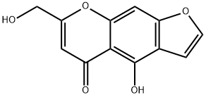 4-Hydroxy-7-(hydroxymethyl)-5H-furo[3,2-g][1]benzopyran-5-one|4-羟基-7-(羟基甲基)-5H-呋喃并[3,2-G][1]苯并吡喃-5-酮