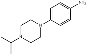4-(4-异丙基哌嗪-1-基)苯胺, 443914-86-1, 结构式