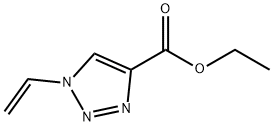 1H-1,2,3-Triazole-4-carboxylicacid,1-ethenyl-,ethylester(9CI) 结构式