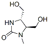 2-Imidazolidinone,4,5-bis(hydroxymethyl)-1-methyl-,(4S,5S)-(9CI) 化学構造式