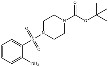 4-(2-아미노벤젠술포닐)피페라진-1-카르복실산tert-부틸에스테르