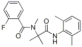 Benzamide, N-[2-[(2,6-dimethylphenyl)amino]-1,1-dimethyl-2-oxoethyl]-2-fluoro-N-methyl- (9CI),444146-52-5,结构式