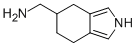 2H-Isoindole-5-methanamine,4,5,6,7-tetrahydro- Structure