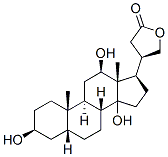 4442-12-0 (5beta)-3beta,12beta,14-trihydroxycardanolide 