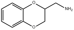2,3-二氢-1,4-苯并二恶-2-甲胺,4442-59-5,结构式