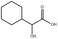 2-环己基-2-羟基乙酸,4442-94-8,结构式