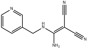 Propanedinitrile, [amino[(3-pyridinylmethyl)amino]methylene]- (9CI) 结构式