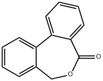 二苯并[C,E]氧杂卓-5(7H)-酮, 4445-34-5, 结构式