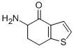 5-AMINO-6,7-DIHYDRO-5H-BENZO[B]THIOPHEN-4-ONE,444559-55-1,结构式