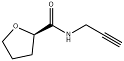 2-Furancarboxamide,tetrahydro-N-2-propynyl-,(2R)-(9CI) Struktur