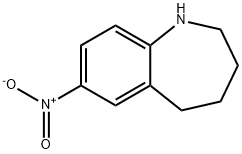 7-NITRO-2,3,4,5-TETRAHYDRO-1H-BENZO[B]AZEPINE Structure