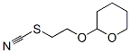 Thiocyanic acid, 2-[(tetrahydro-2H-pyran-2-yl)oxy]ethyl ester (9CI) Struktur