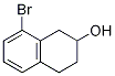 8-溴-1,2,3,4-四氢萘-2-醇 结构式