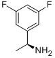 (AS)-3,5-二氟-A-甲基-苯甲胺,444643-16-7,结构式