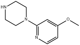 1-(4-甲氧基-吡啶-2-基)-哌嗪,444666-41-5,结构式