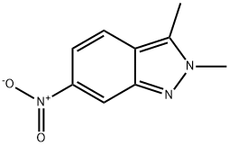 2,3-二甲基-6-硝基吲唑, 444731-73-1, 结构式