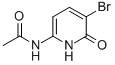 N-(5-BROMO-1,6-DIHYDRO-6-OXO-2-PYRIDINYL)-ACETAMIDE 结构式