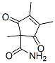 3-Cyclopentene-1-carboxamide,  1,3,4-trimethyl-2,5-dioxo-,444816-38-0,结构式